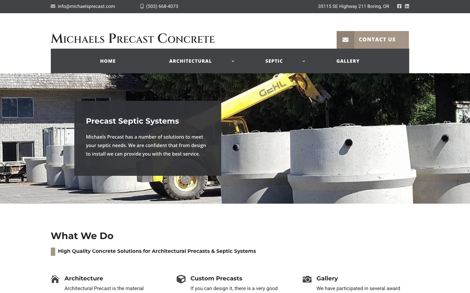 McKenzie Scaffolding website